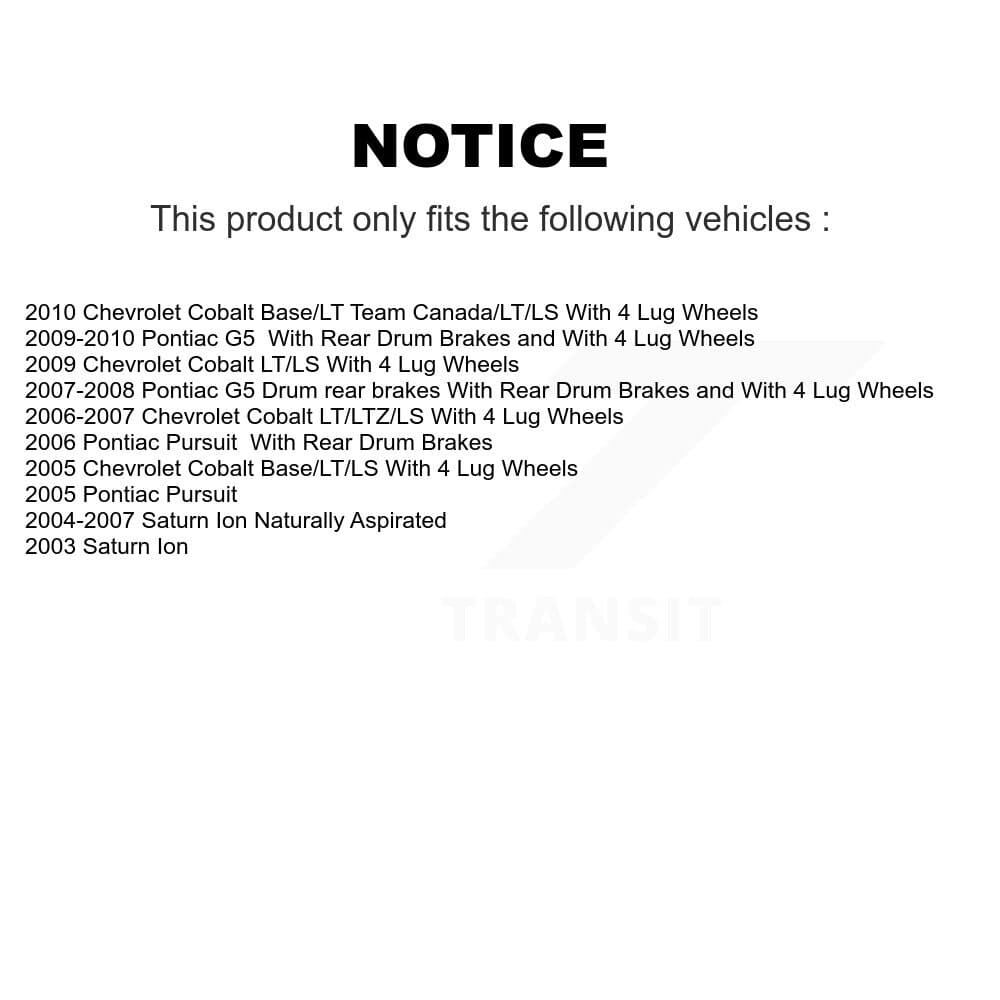 Transit Auto - K8A-104139 - Front Disc Brake Kits image 19