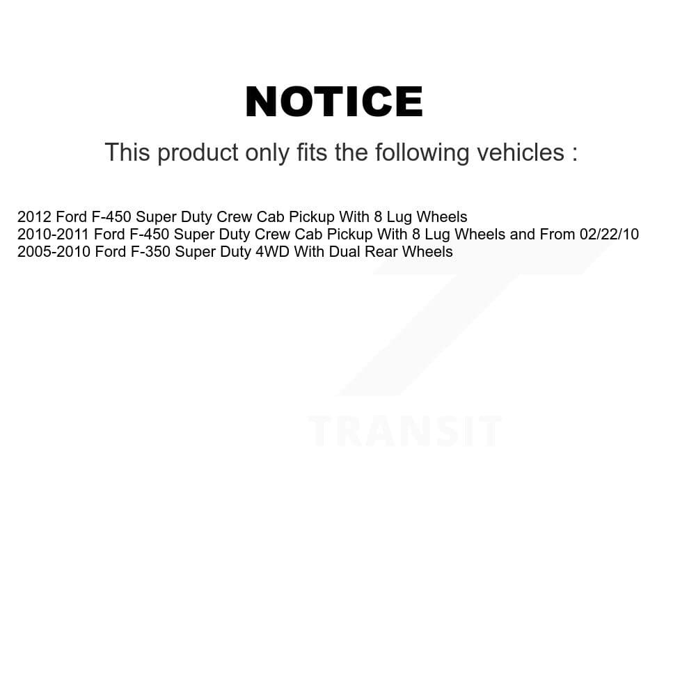 Transit Auto - K8A-104195 - Front Disc Brake Kits image 19