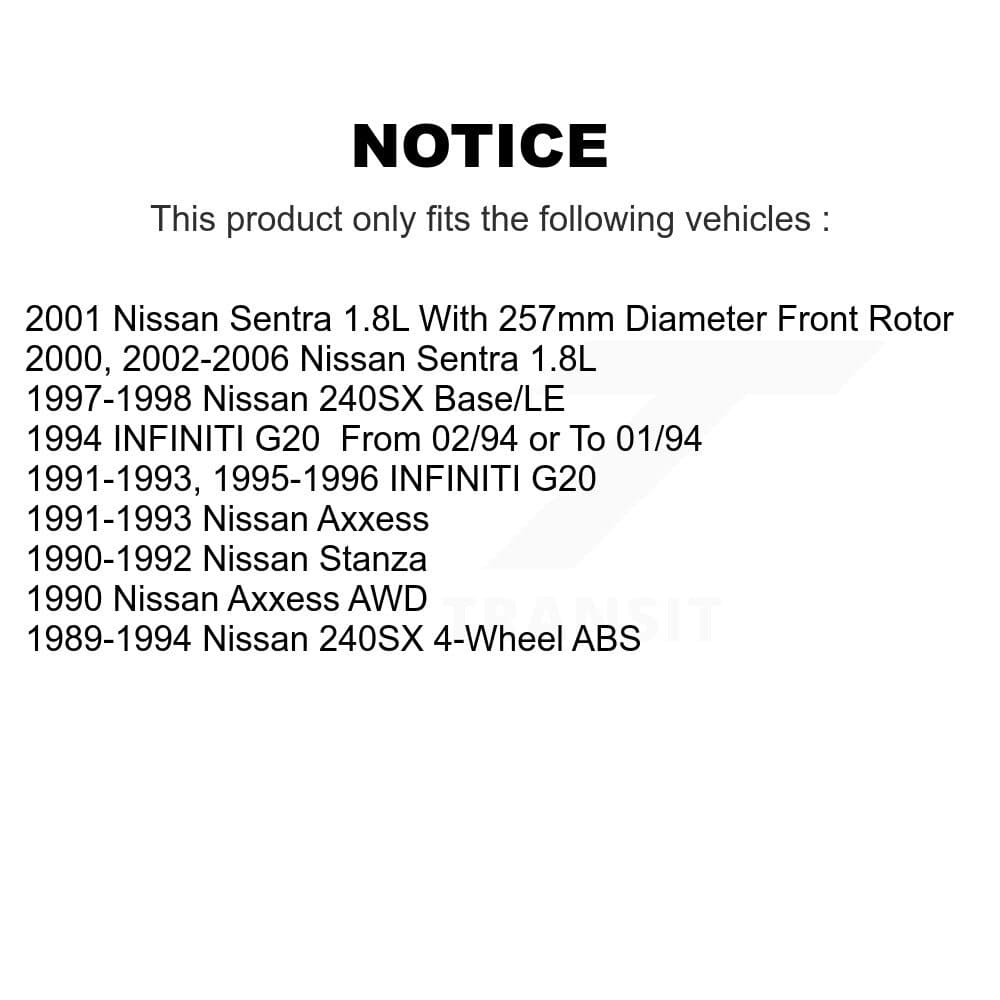 Transit Auto - K8A-104280 - Front Disc Brake Kits image 19