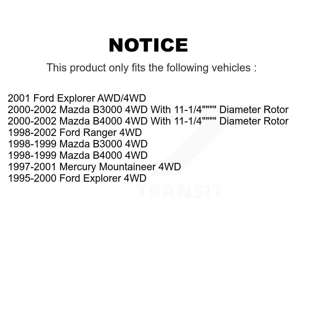 Transit Auto - K8A-104395 - Front Disc Brake Kits image 19