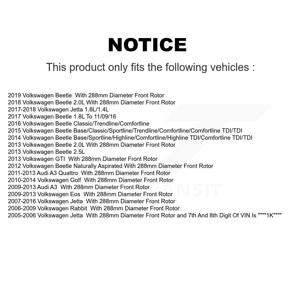 Transit Auto - K8A-104458 - Front Disc Brake Kits image 19