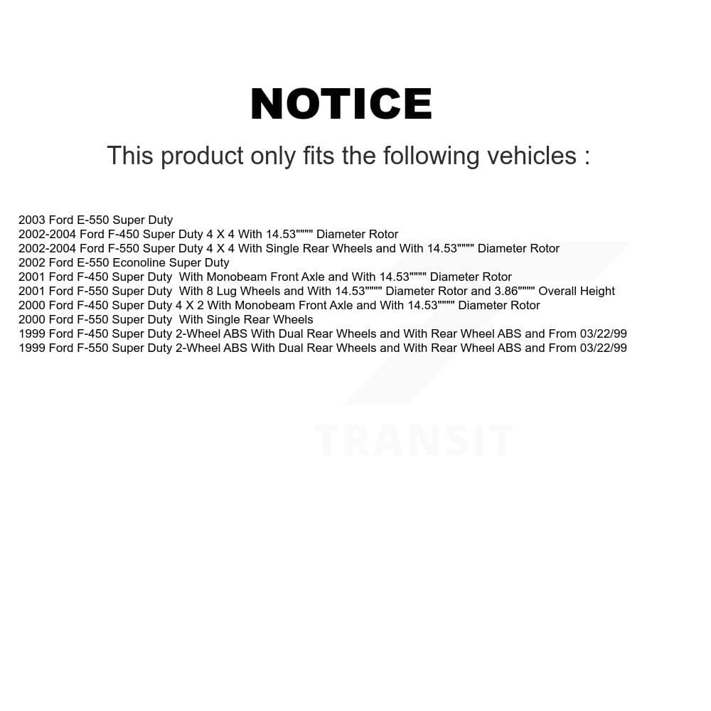 Transit Auto - K8A-104527 - Front Disc Brake Kits image 19