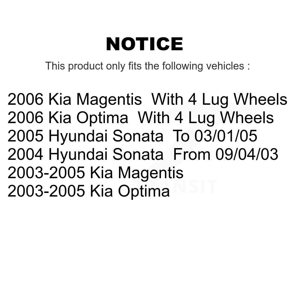 Transit Auto - K8A-104675 - Front Disc Brake Kits image 19