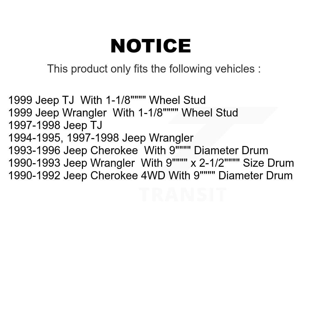 Transit Auto - K8A-104908 - Front and Rear Disc Brake Kits image 19