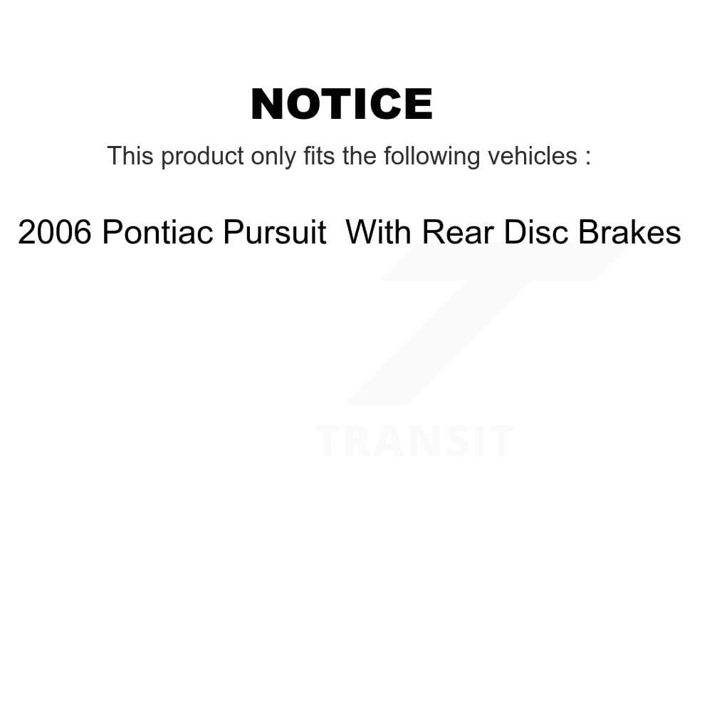 Transit Auto - K8A-105044 - Front and Rear Disc Brake Kits image 19