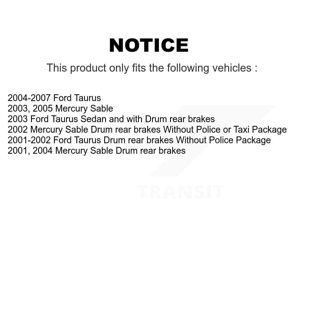 Transit Auto - K8A-105215 - Front and Rear Disc Brake Kits image 19