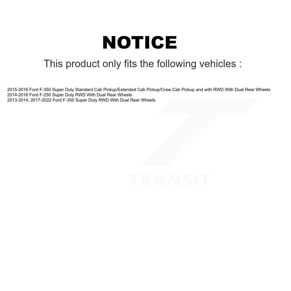 Transit Auto - K8A-105301 - Front and Rear Disc Brake Kits image 24