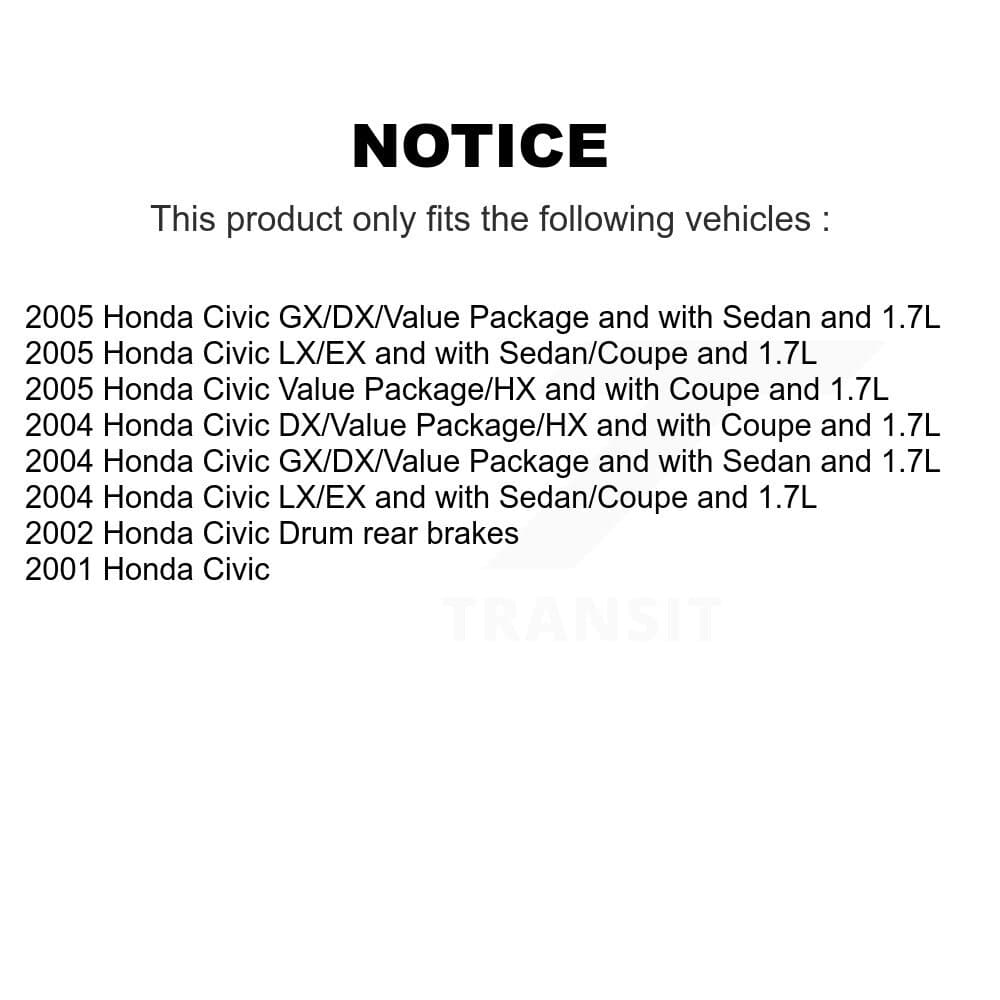Transit Auto - K8A-105443 - Front and Rear Disc Brake Kits image 19