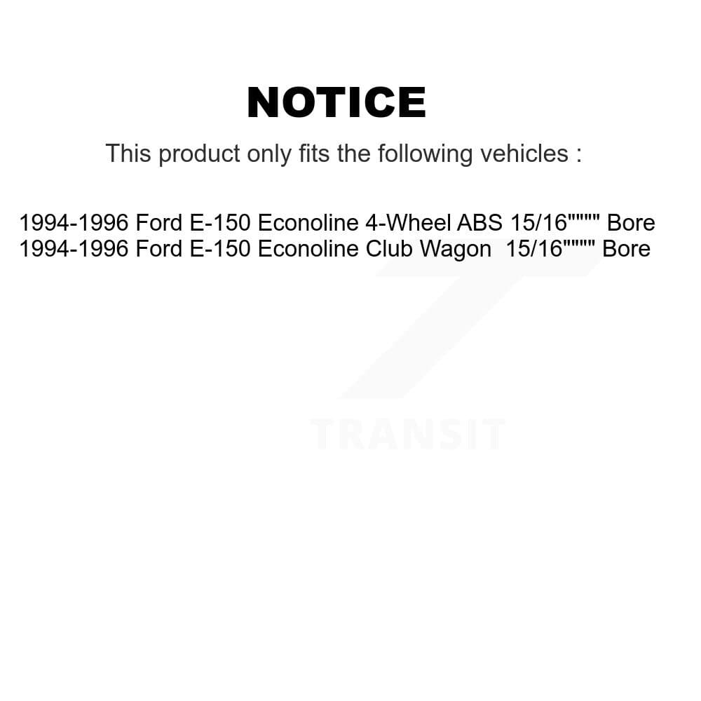 Transit Auto - K8A-105460 - Front and Rear Disc Brake Kits image 19