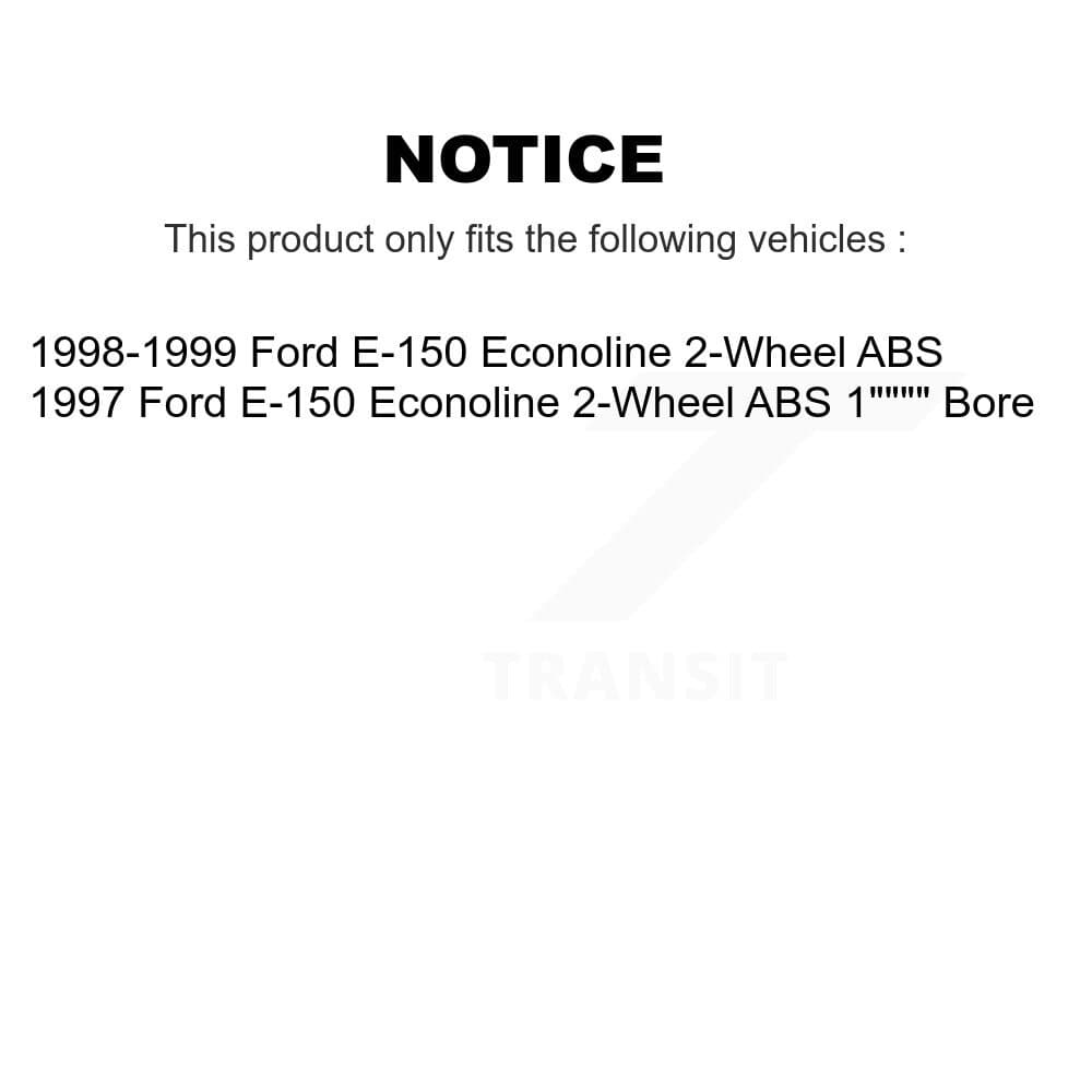 Transit Auto - K8A-105461 - Front and Rear Disc Brake Kits image 19