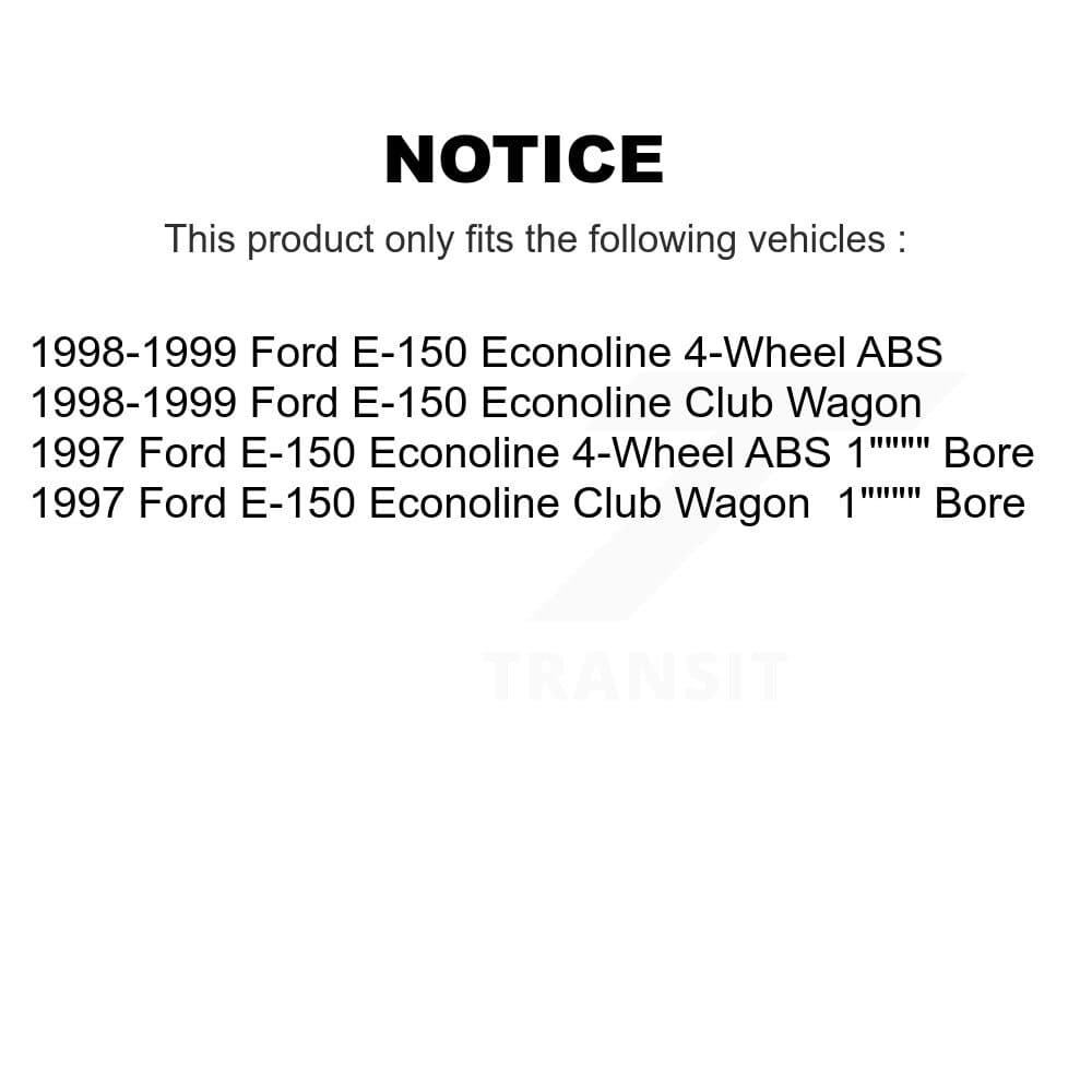 Transit Auto - K8A-105462 - Front and Rear Disc Brake Kits image 19