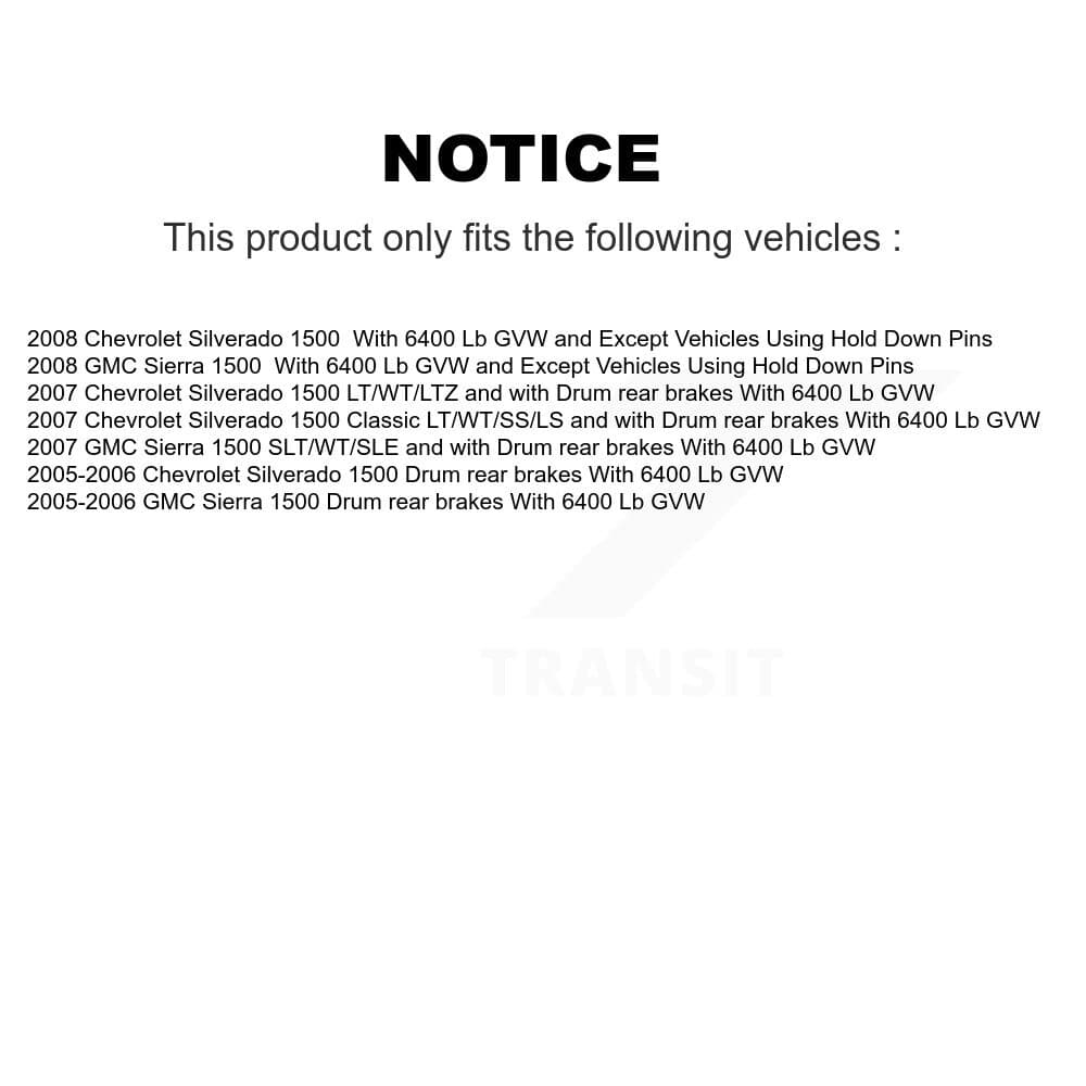 Transit Auto - K8A-105580 - Front and Rear Disc Brake Kits image 19