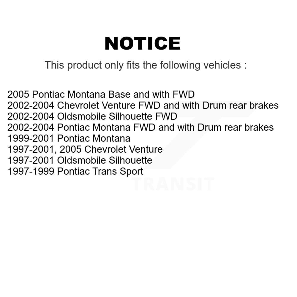Transit Auto - K8A-105591 - Front and Rear Disc Brake Kits image 19