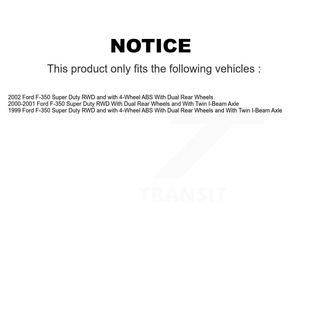 Transit Auto - K8A-105845 - Front and Rear Disc Brake Kits image 24