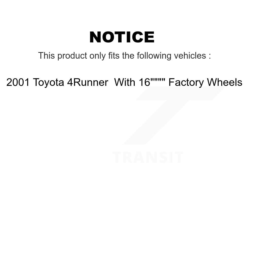 Transit Auto - K8A-105934 - Front and Rear Disc Brake Kits image 19