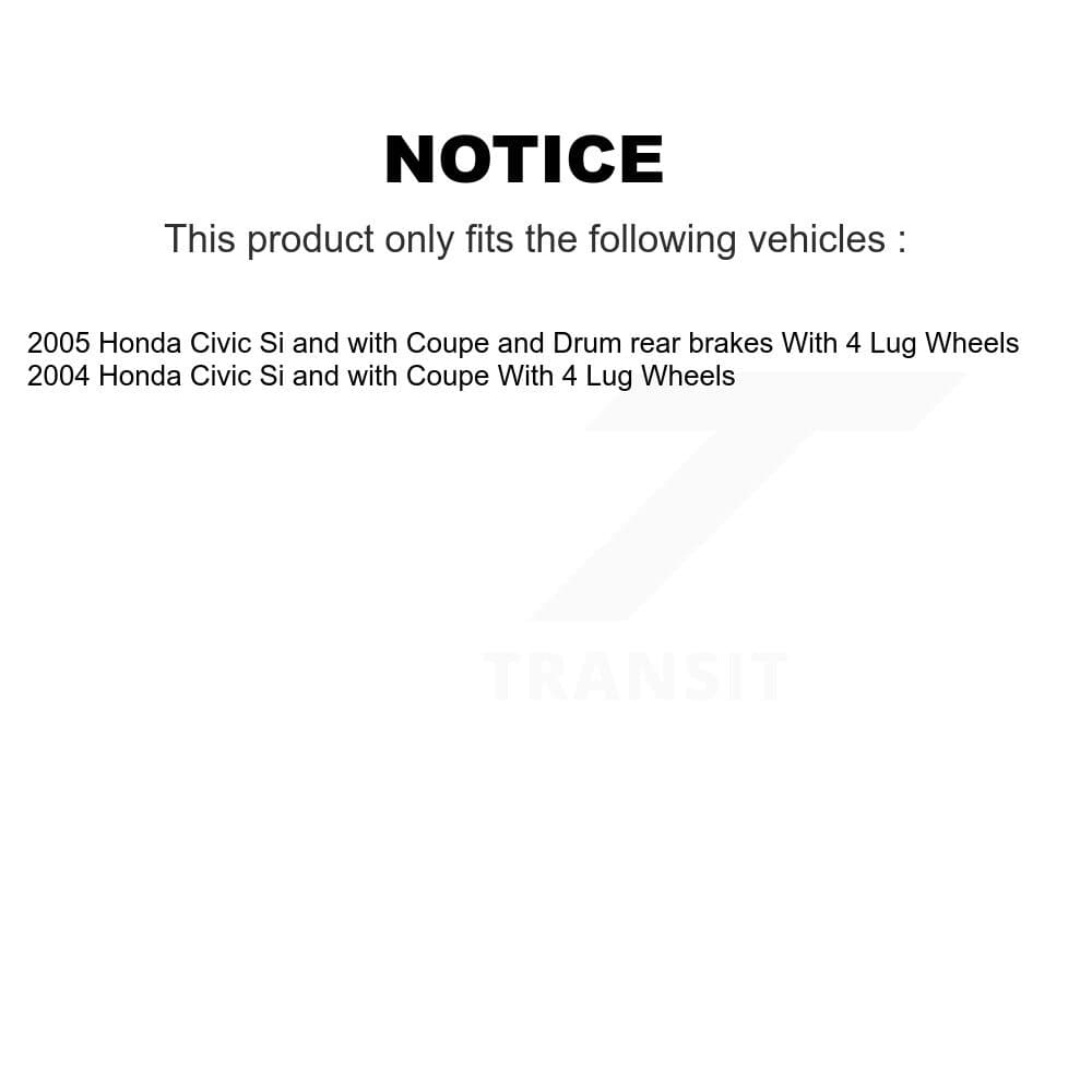 Transit Auto - K8A-105941 - Front and Rear Disc Brake Kits image 19