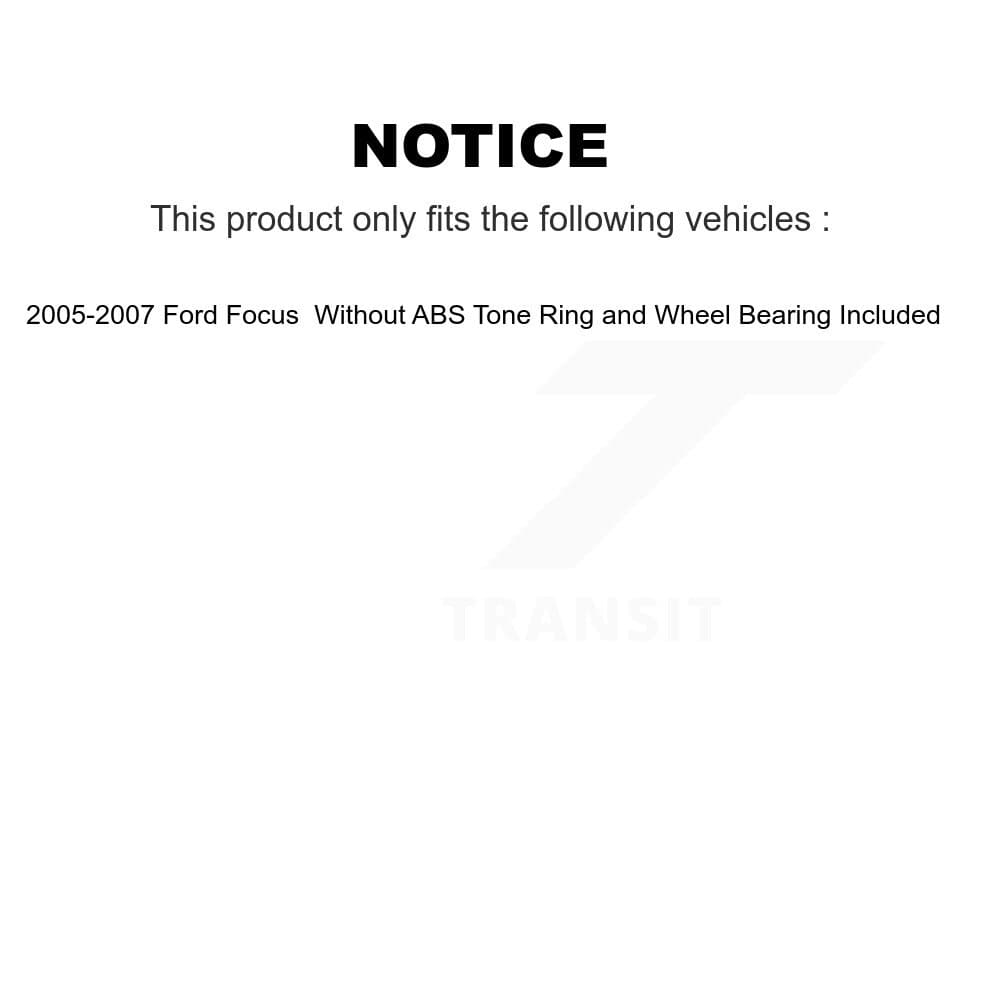 Transit Auto - K8A-105973 - Front and Rear Disc Brake Kits image 19