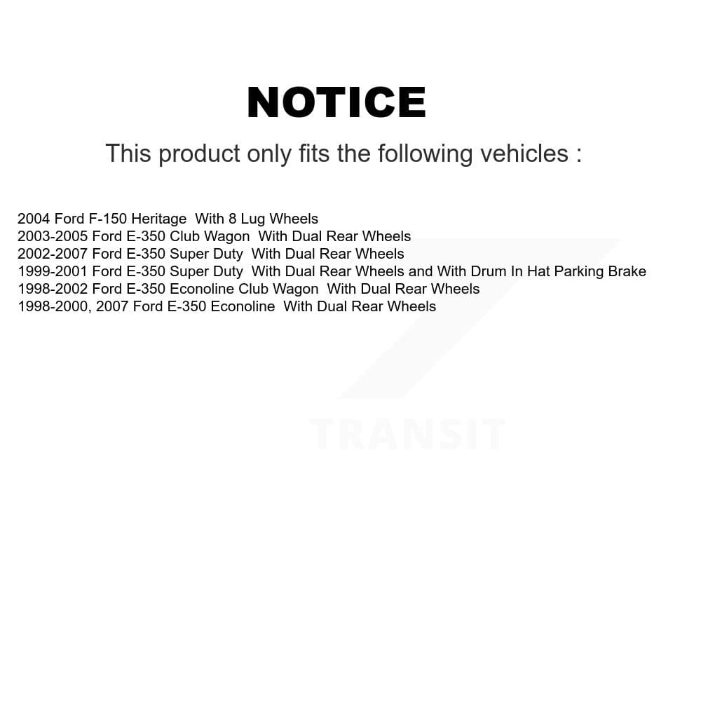 Transit Auto - K8A-106086 - Rear Disc Brake Kits image 19