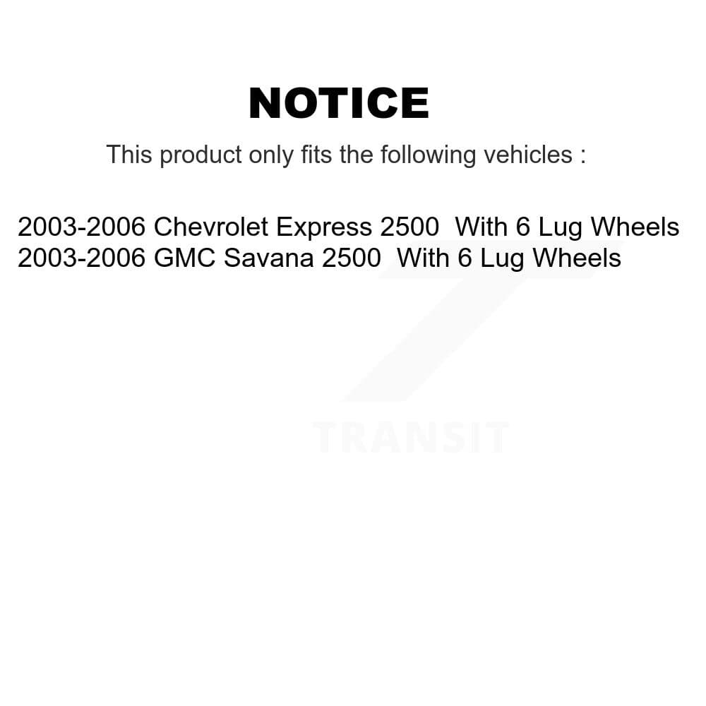 Transit Auto - K8A-106136 - Rear Disc Brake Kits image 19
