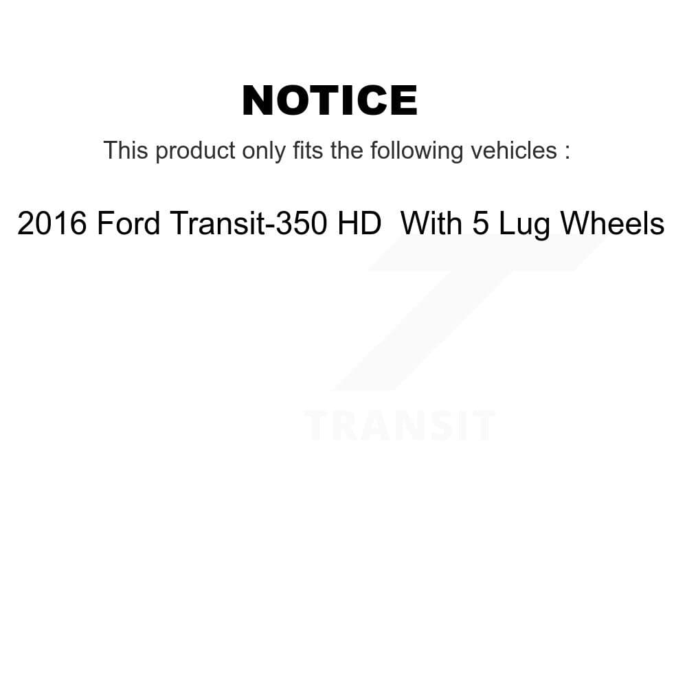 Transit Auto - K8A-106316 - Front and Rear Disc Brake Kits image 19
