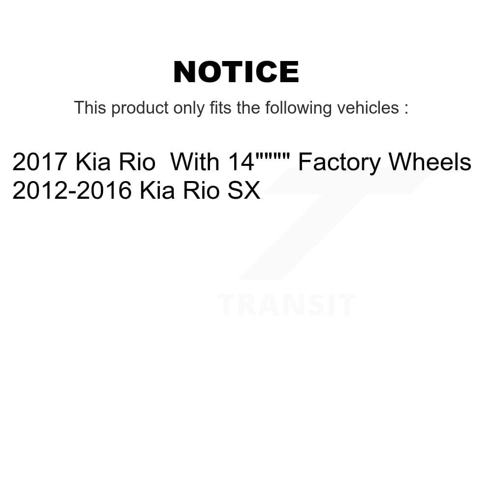 Transit Auto - K8A-106568 - Front and Rear Disc Brake Kits image 19