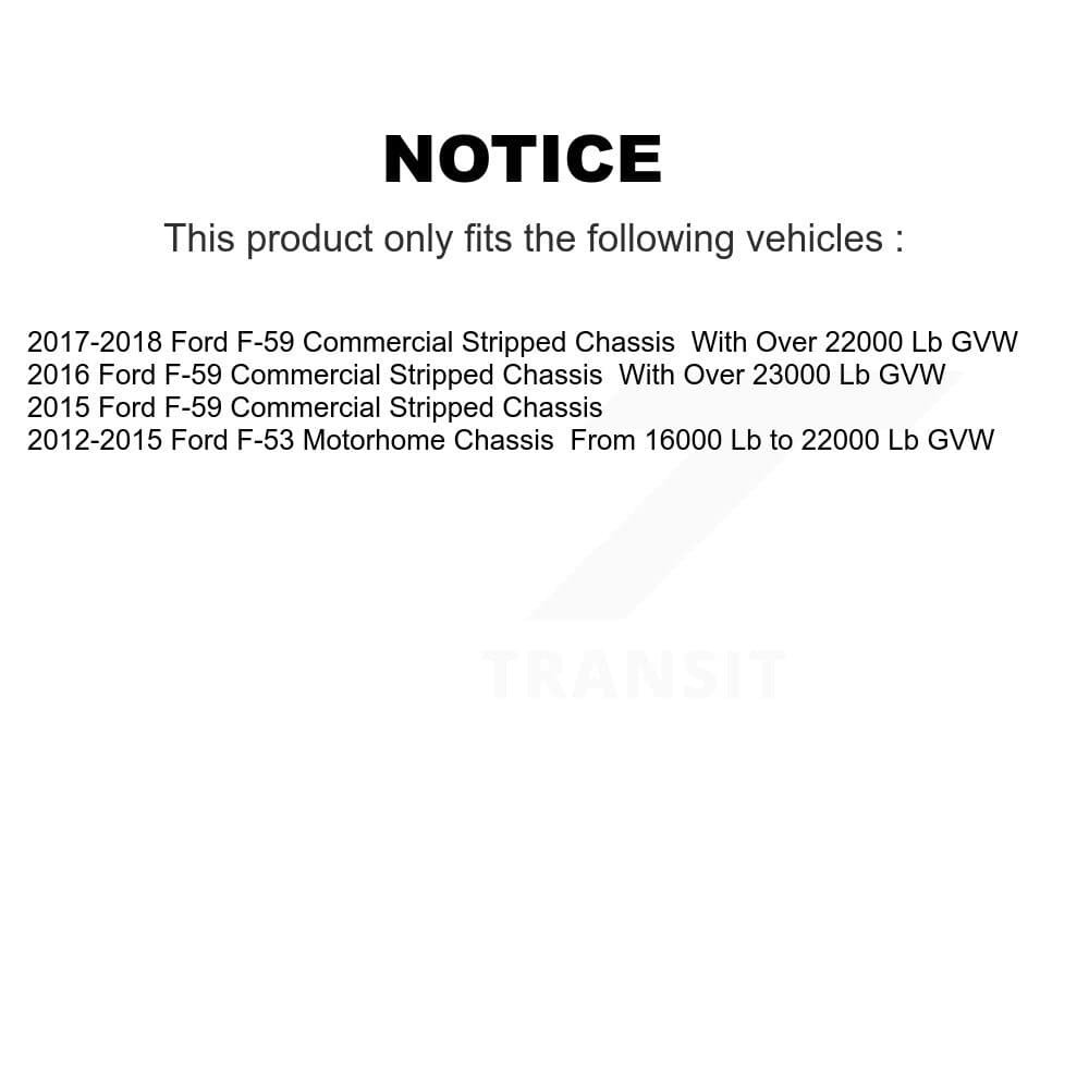 Transit Auto - K8A-106765 - Front and Rear Disc Brake Kits image 19