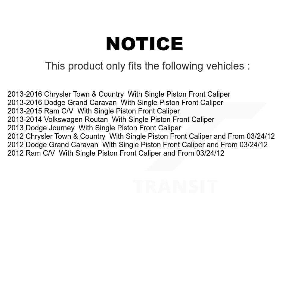 Transit Auto - K8A-106842 - Front and Rear Disc Brake Kits image 19