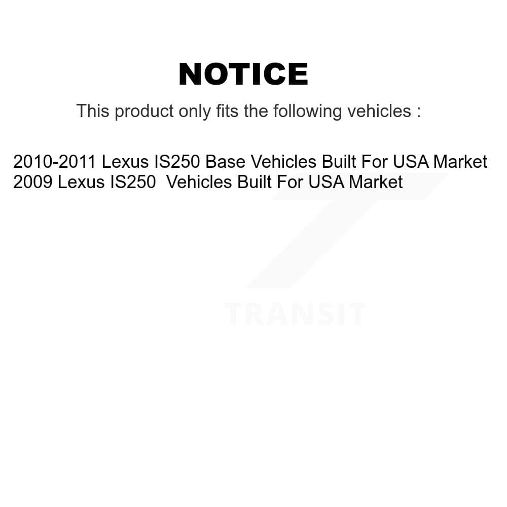 Transit Auto - K8A-107105 - Front and Rear Disc Brake Kits image 19