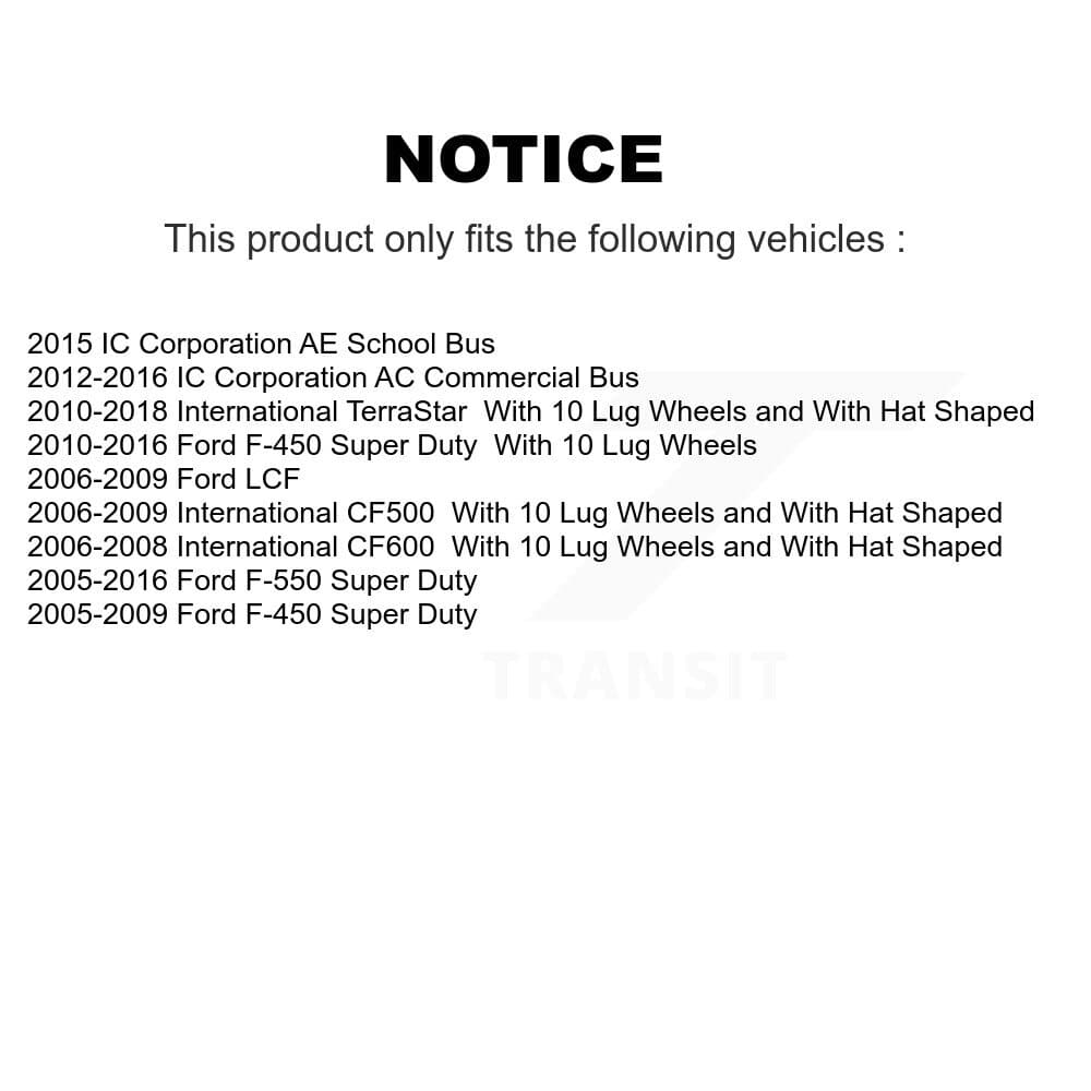 Transit Auto - K8A-107165 - Rear Disc Brake Kits image 19