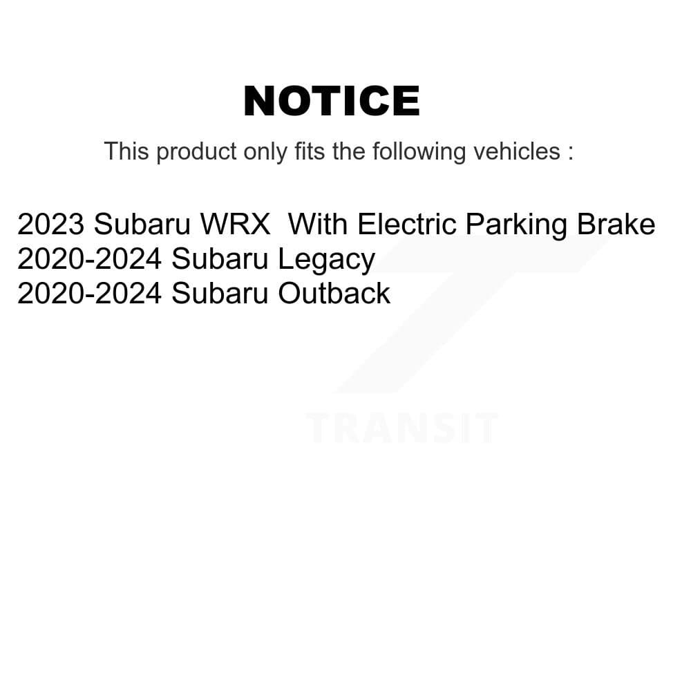 Transit Auto - K8A-107237 - Front and Rear Disc Brake Kits image 19