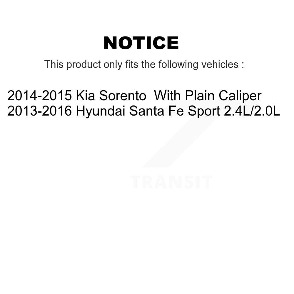 Transit Auto - K8A-107432 - Front and Rear Disc Brake Kits image 19