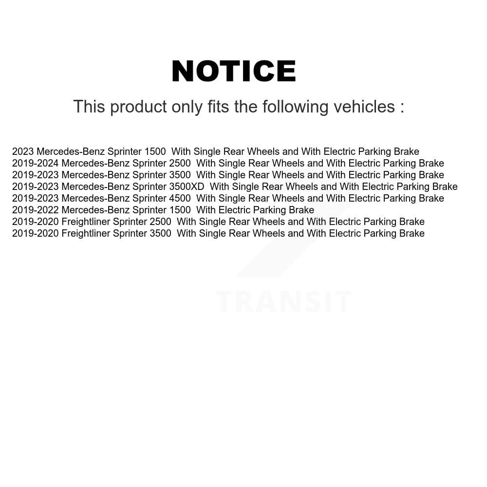 Transit Auto - K8A-107459 - Rear Disc Brake Kits image 19