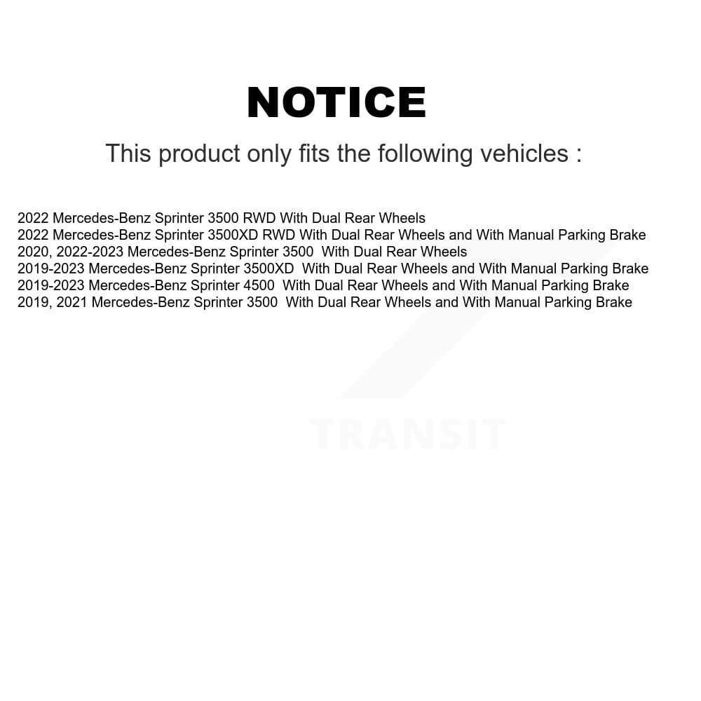 Transit Auto - K8A-107637 - Front and Rear Disc Brake Kits image 19