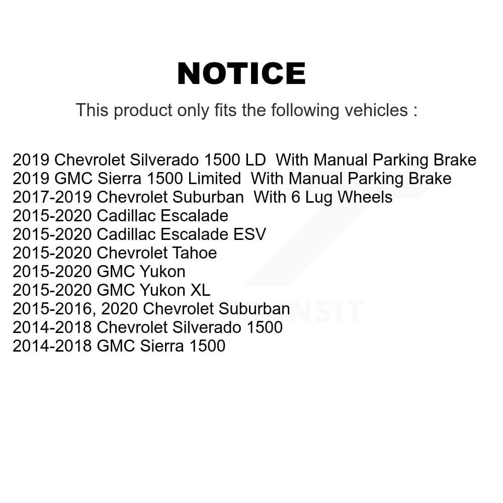 Transit Auto - K8A-108236 - Rear Disc Brake Kits image 19