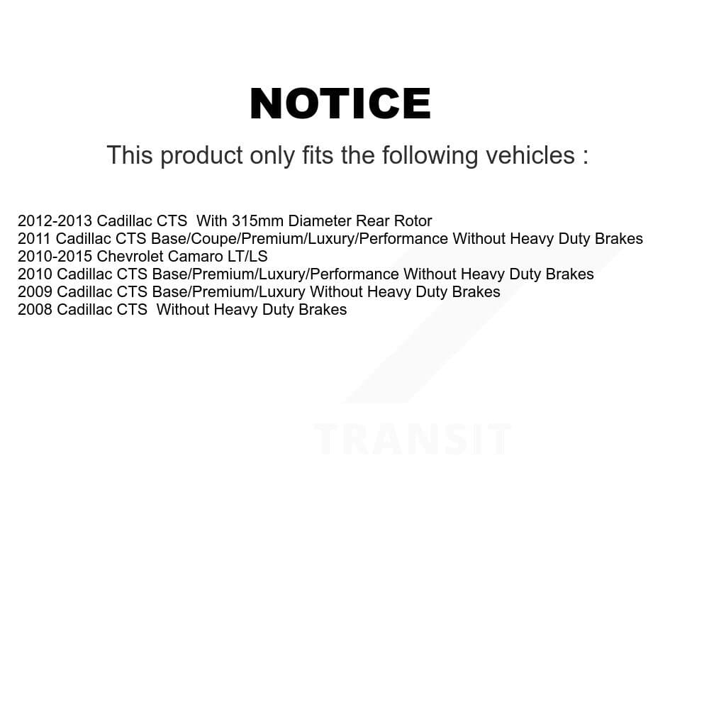 Transit Auto - K8A-108296 - Rear Disc Brake Kits image 19