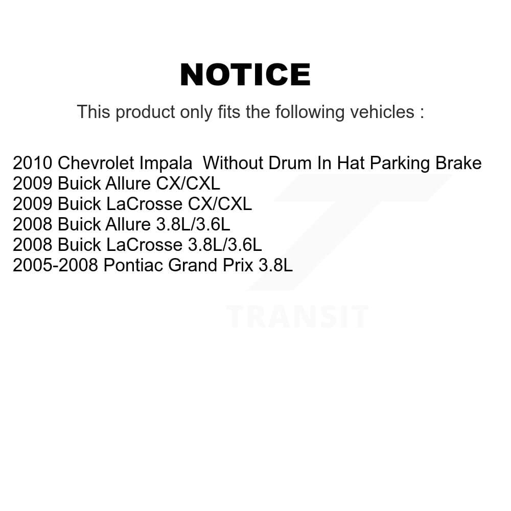 Transit Auto - K8A-108364 - Rear Disc Brake Kits image 19