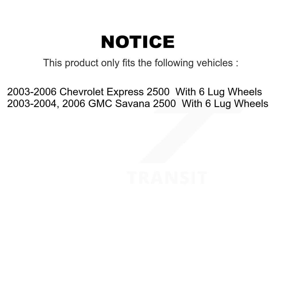 Transit Auto - K8A-108420 - Rear Disc Brake Kits image 19