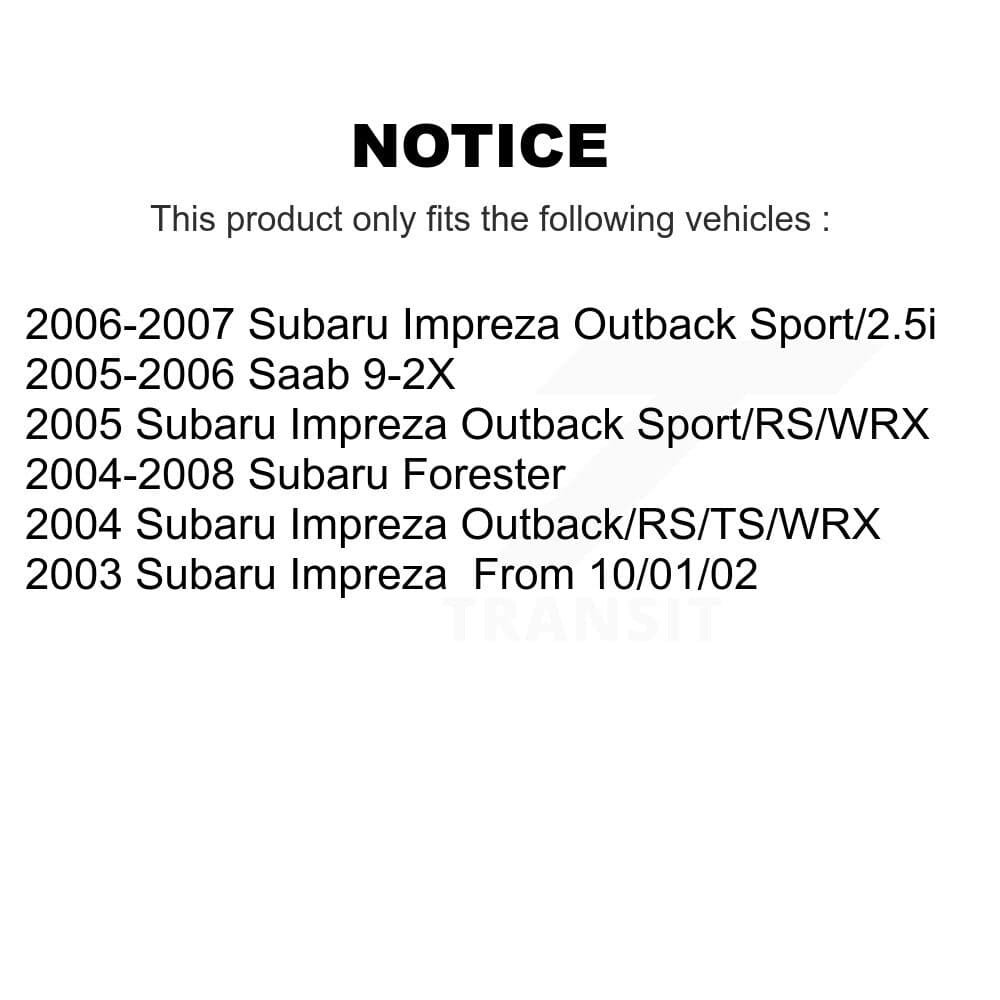 Transit Auto - K8A-108467 - Rear Disc Brake Kits image 19