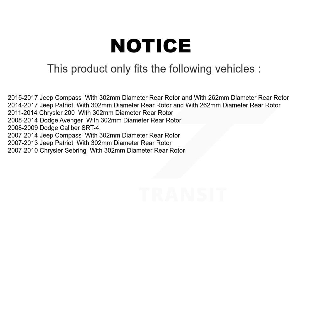 Transit Auto - K8A-108639 - Rear Disc Brake Kits image 19