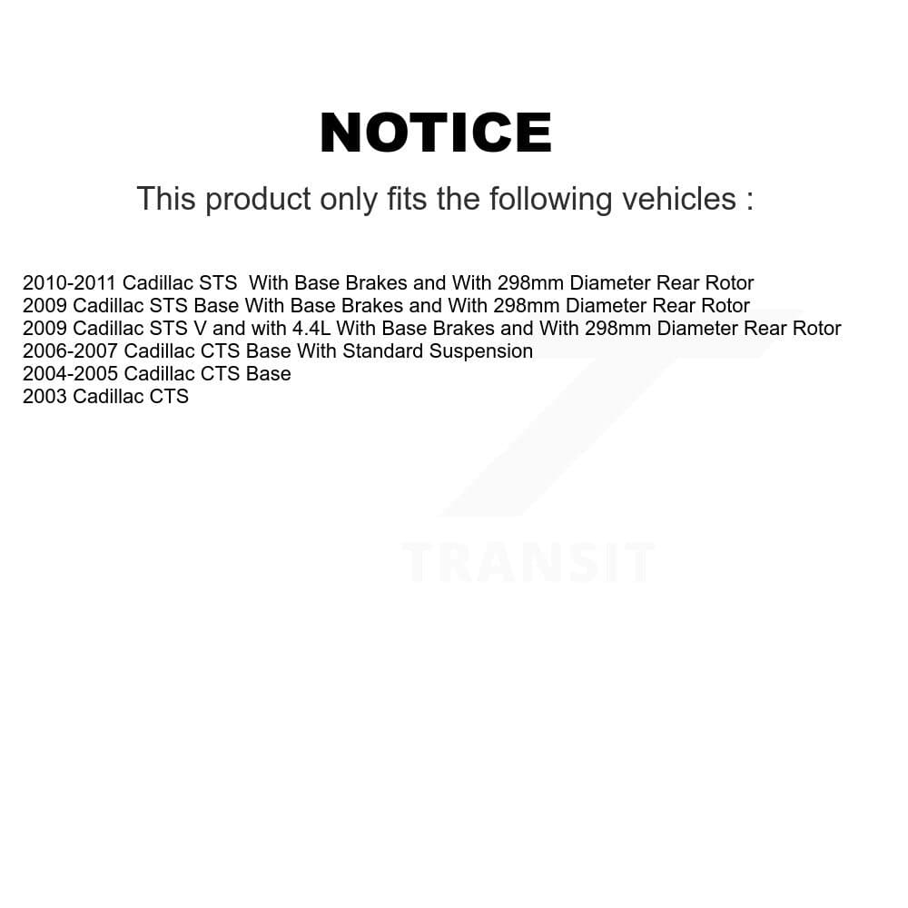 Transit Auto - K8A-108931 - Rear Disc Brake Kits image 19