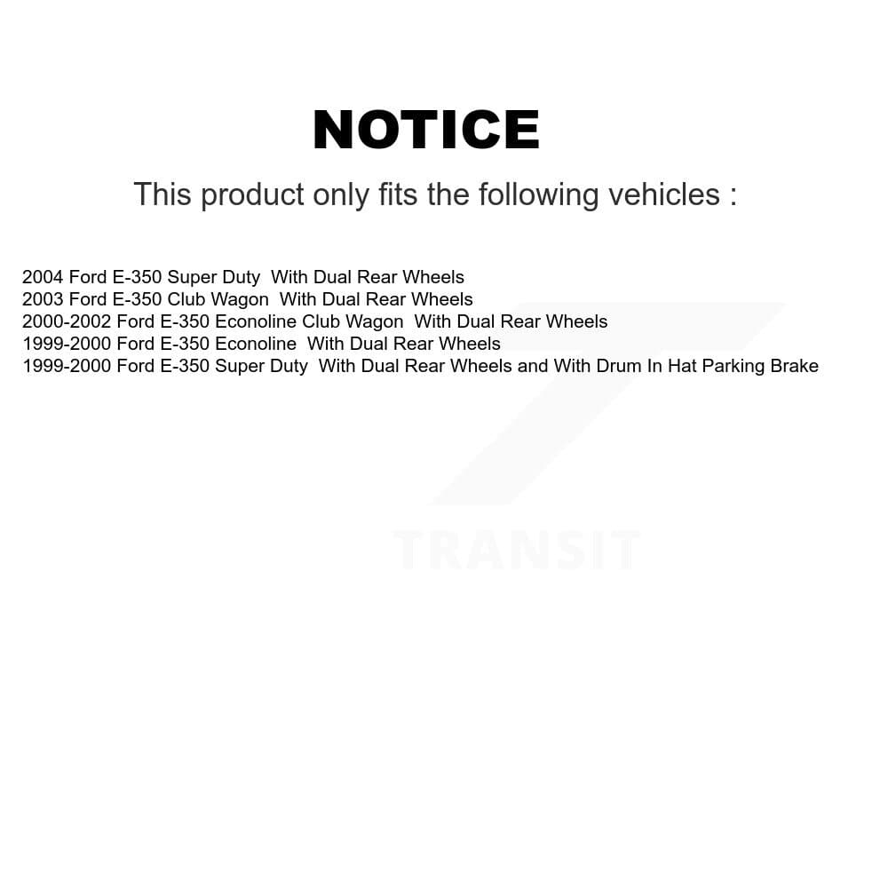 Transit Auto - K8A-108990 - Rear Disc Brake Kits image 19