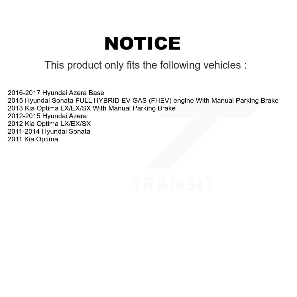 Transit Auto - K8A-109032 - Rear Disc Brake Kits image 19
