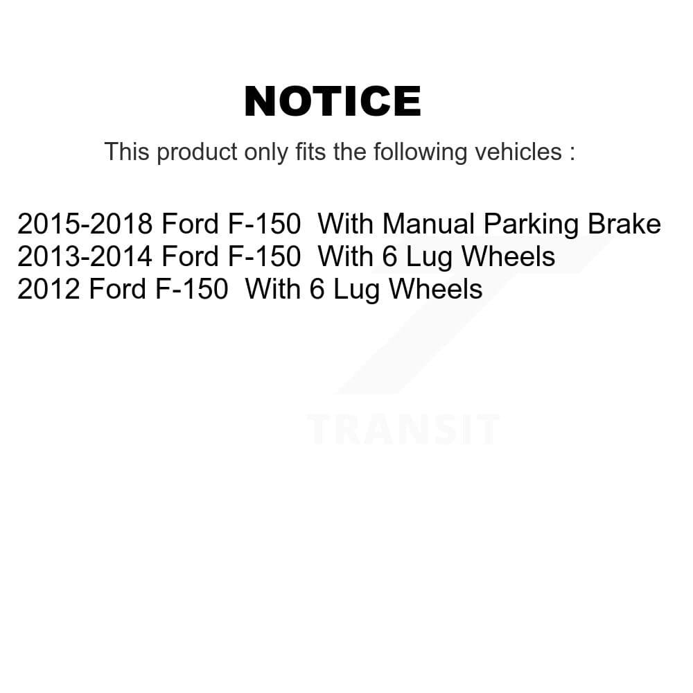 Transit Auto - K8A-109193 - Rear Disc Brake Kits image 19