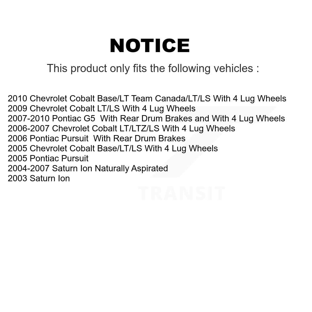 Transit Auto - K8F-100034 - Front Disc Brake Kits image 19