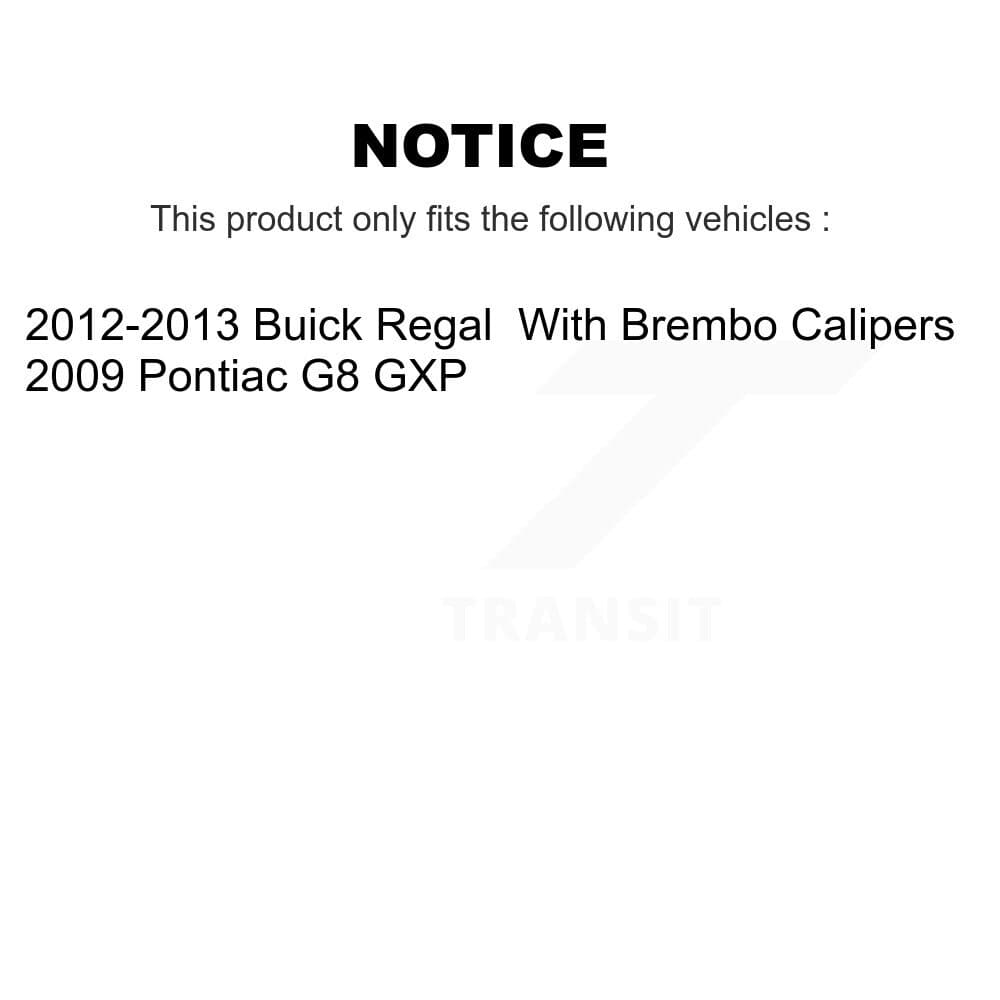 Transit Auto - K8F-100077 - Front Disc Brake Kits image 19