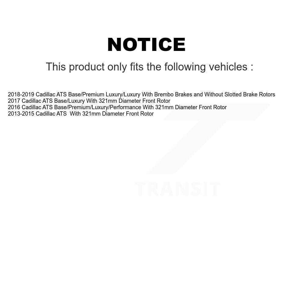 Transit Auto - K8F-100092 - Front Disc Brake Kits image 19