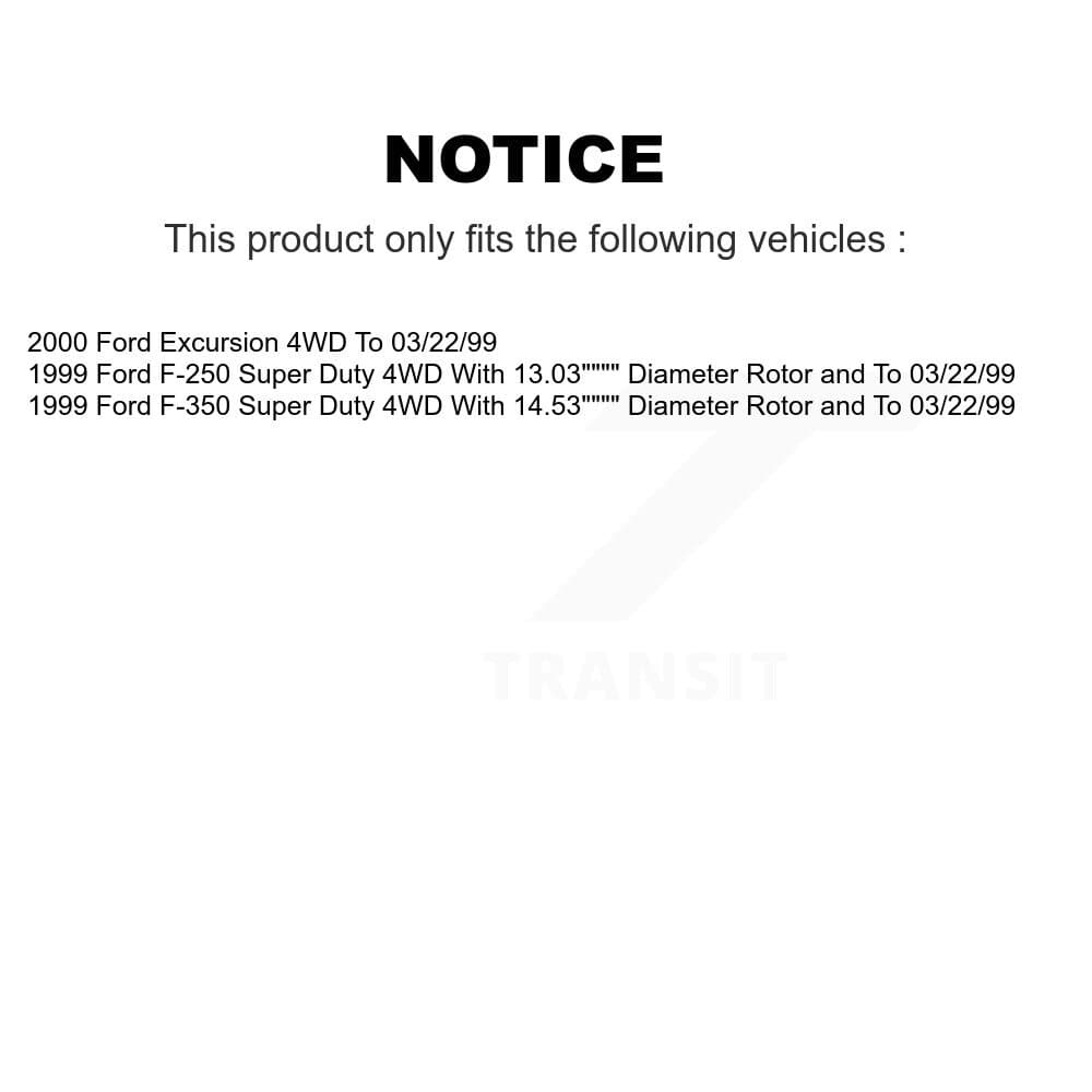 Transit Auto - K8F-100112 - Front Disc Brake Kits image 19