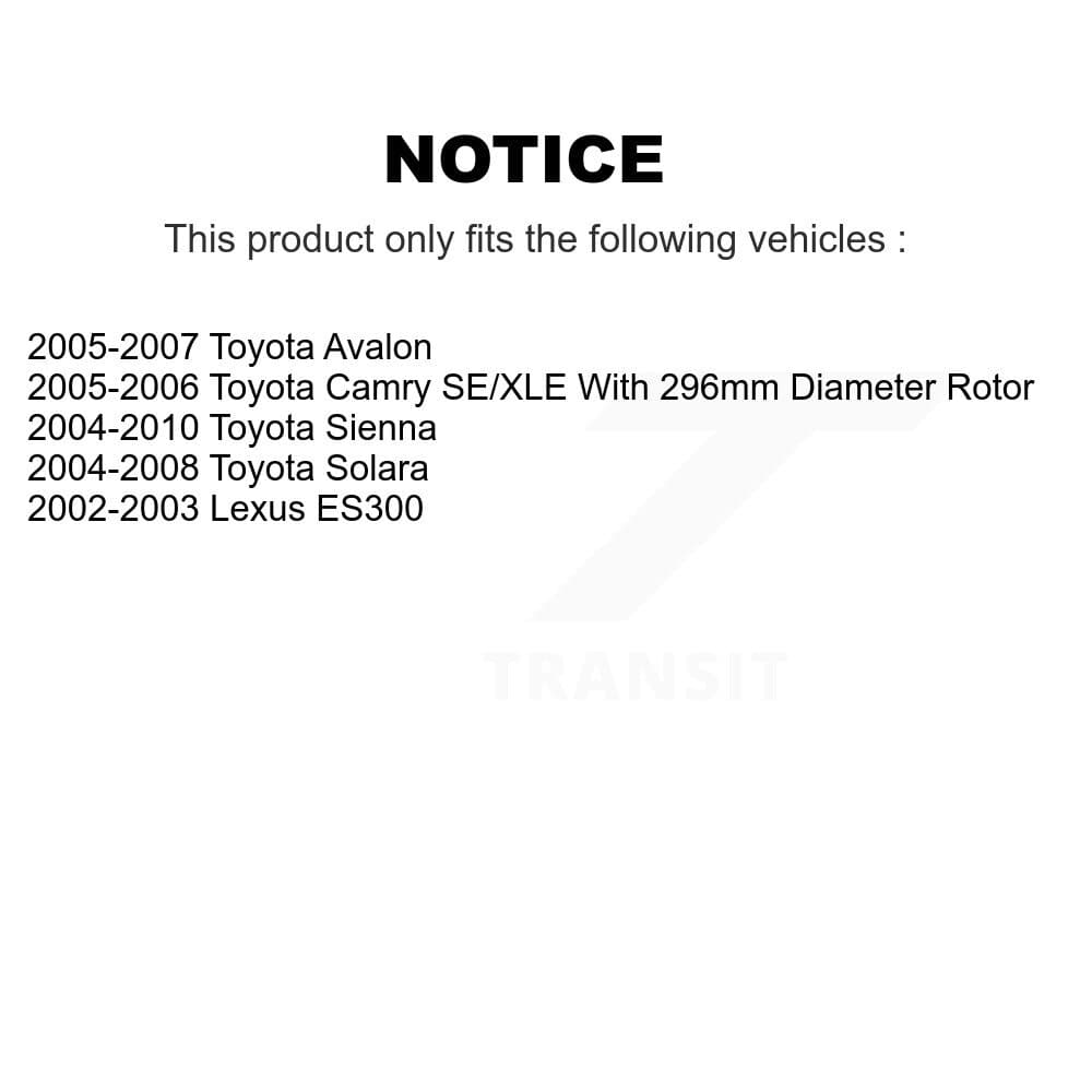 Transit Auto - K8F-100361 - Front Disc Brake Kits image 19