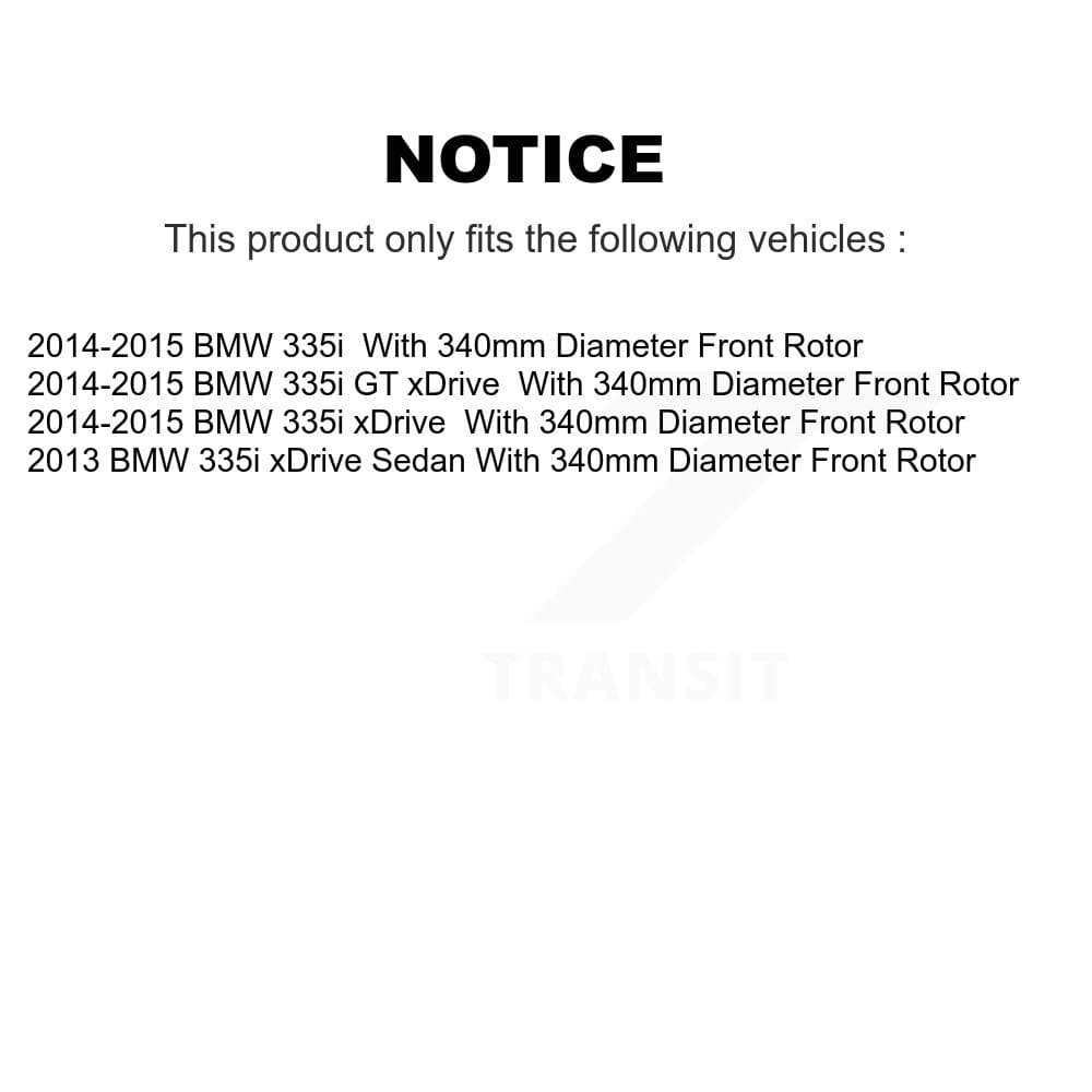 Transit Auto - K8F-100650 - Front Disc Brake Kits image 19