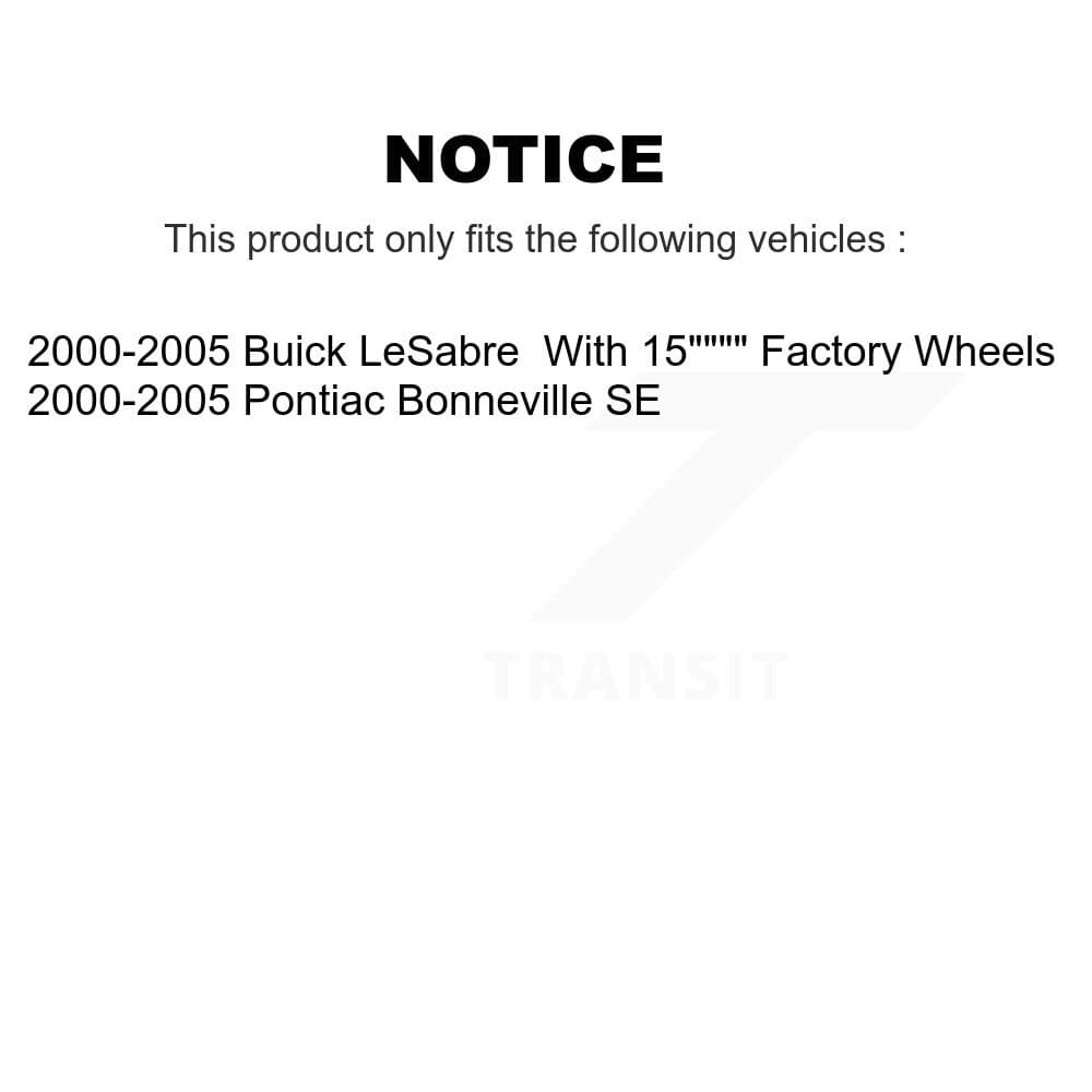 Transit Auto - K8F-100717 - Front and Rear Disc Brake Kits image 19